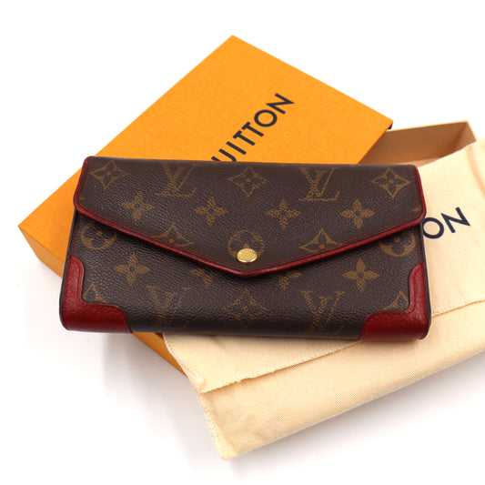 Louis Vuitton Portefeuille Sarah Long Wallet - 496