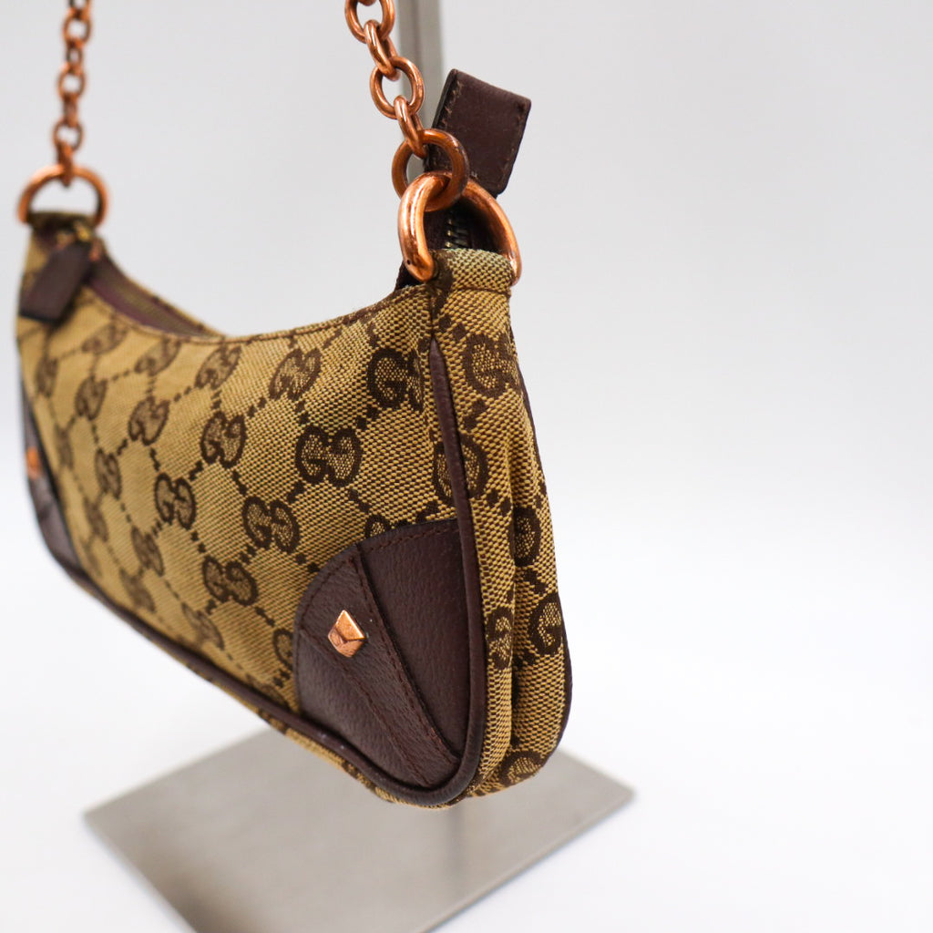 Gucci Pochette Nailhead Monogramm