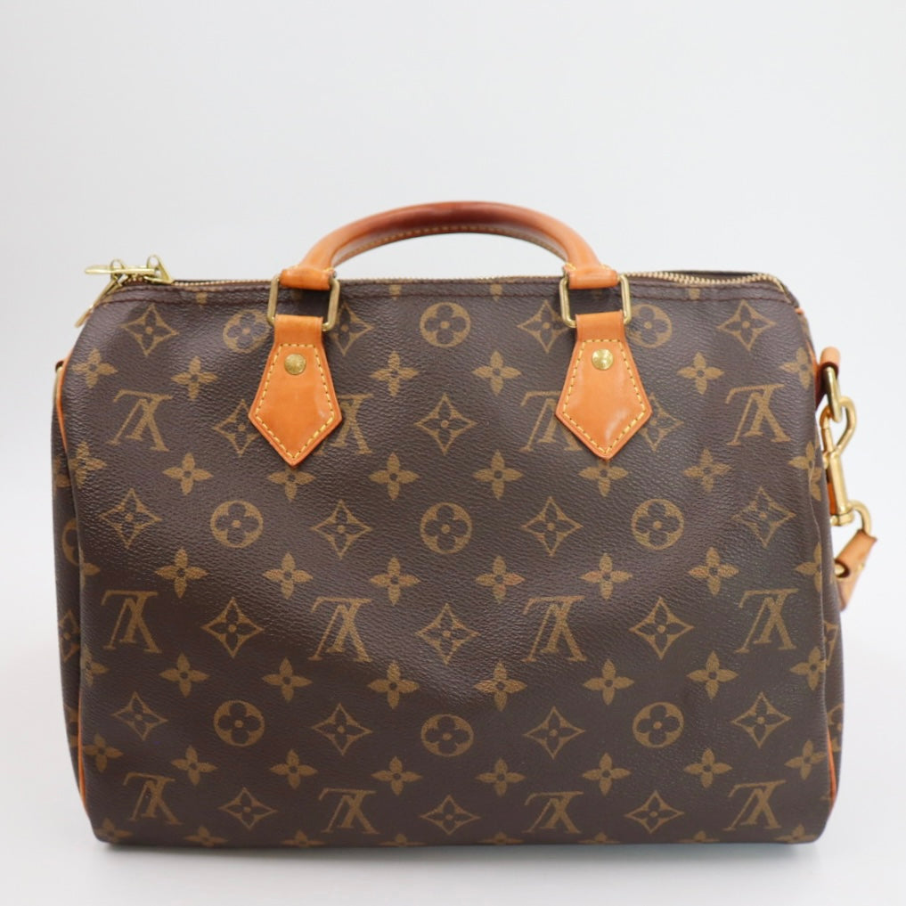 Louis Vuitton Speedy 30 Bandouliere Monogramm