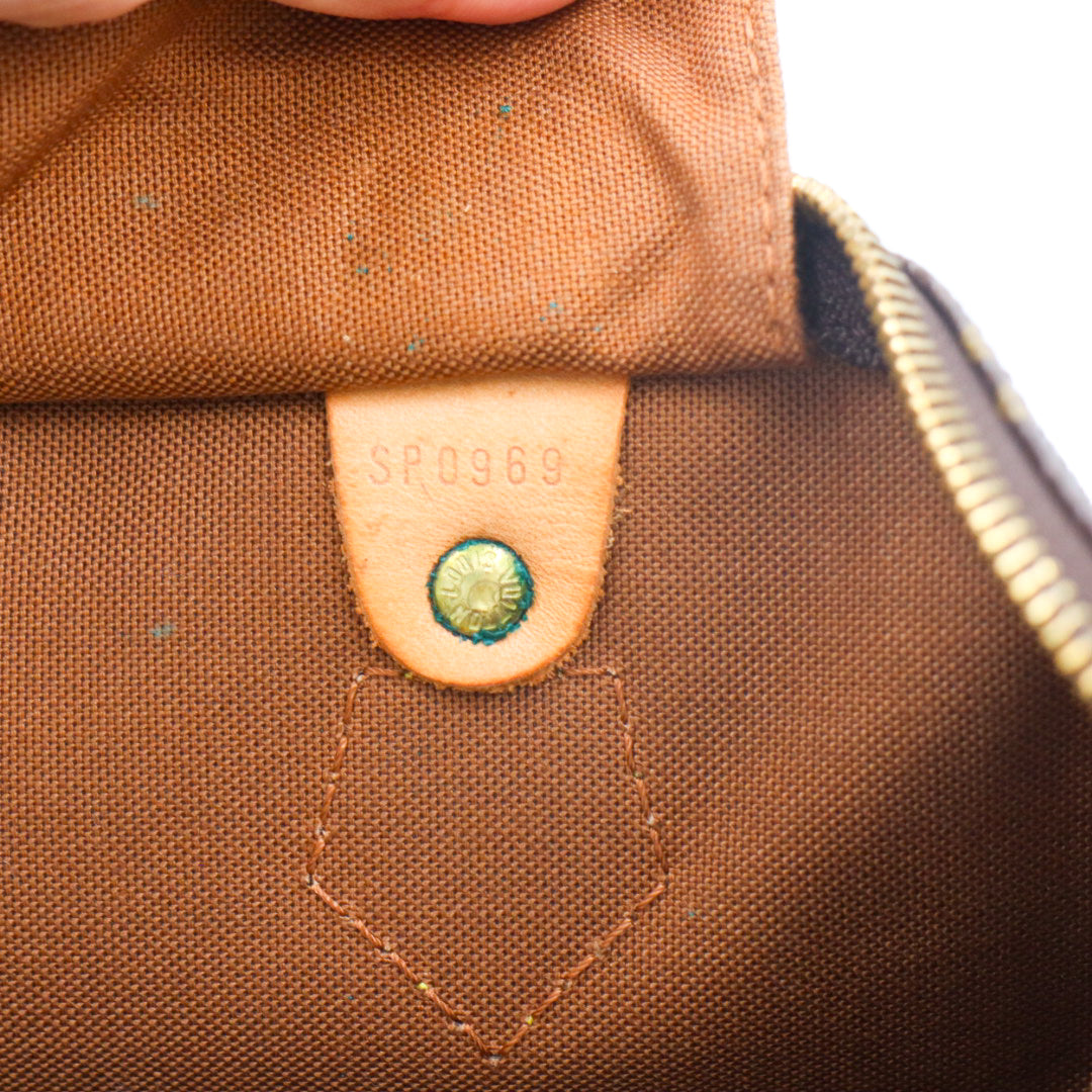Louis Vuitton Speedy 35 Monogramm