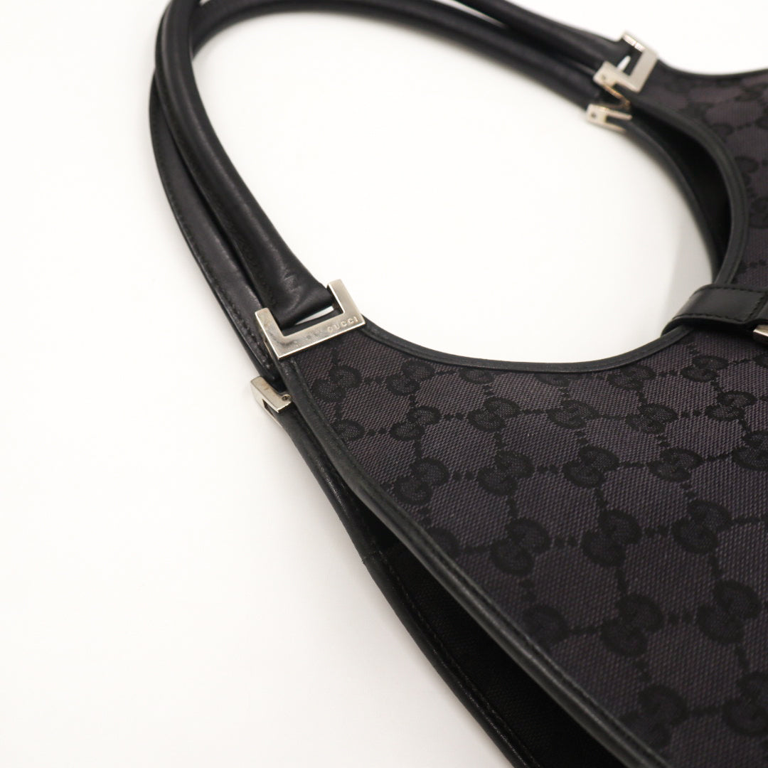 Gucci Jackie Monogramm Schwarz
