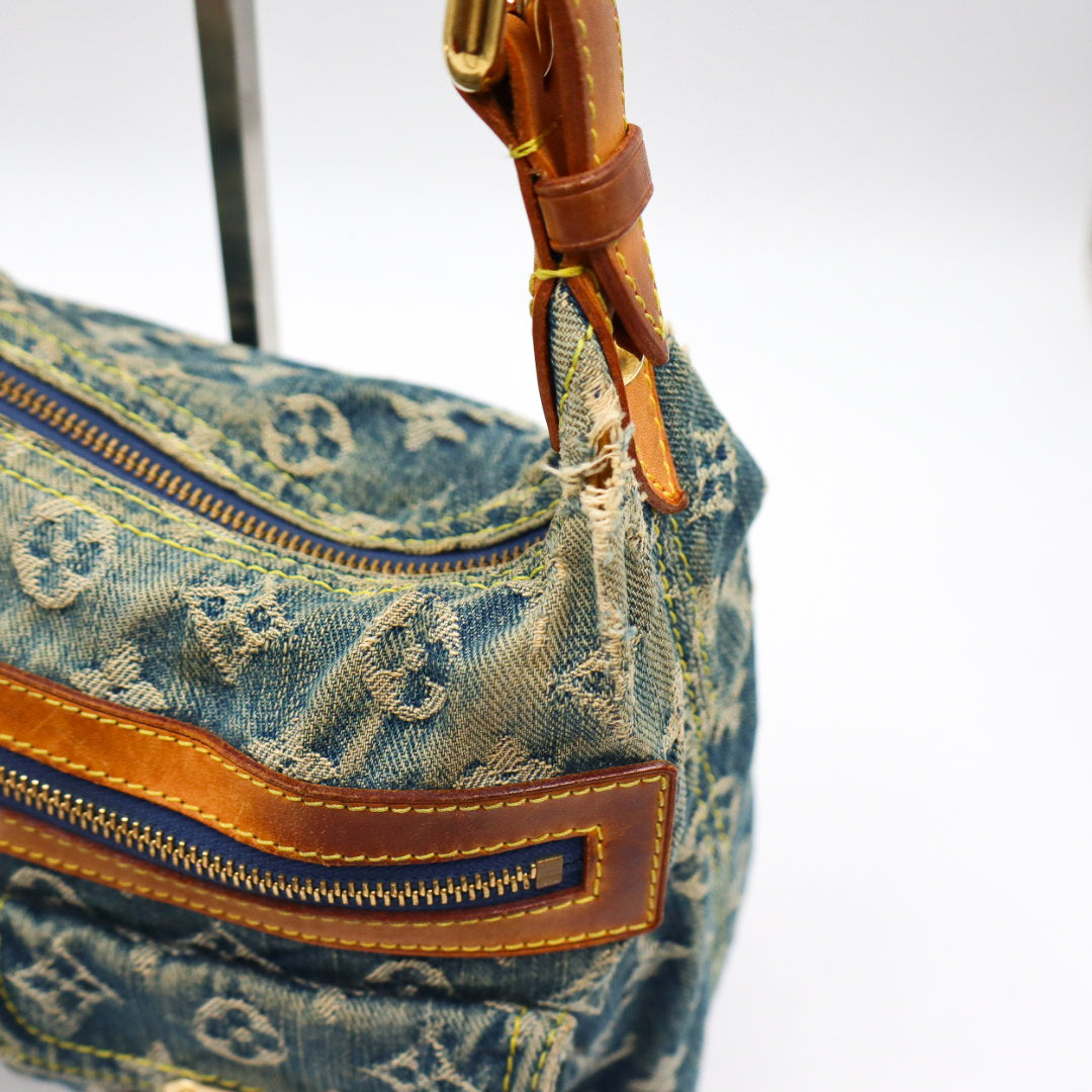 Louis Vuitton Buggy Denim Monogramm