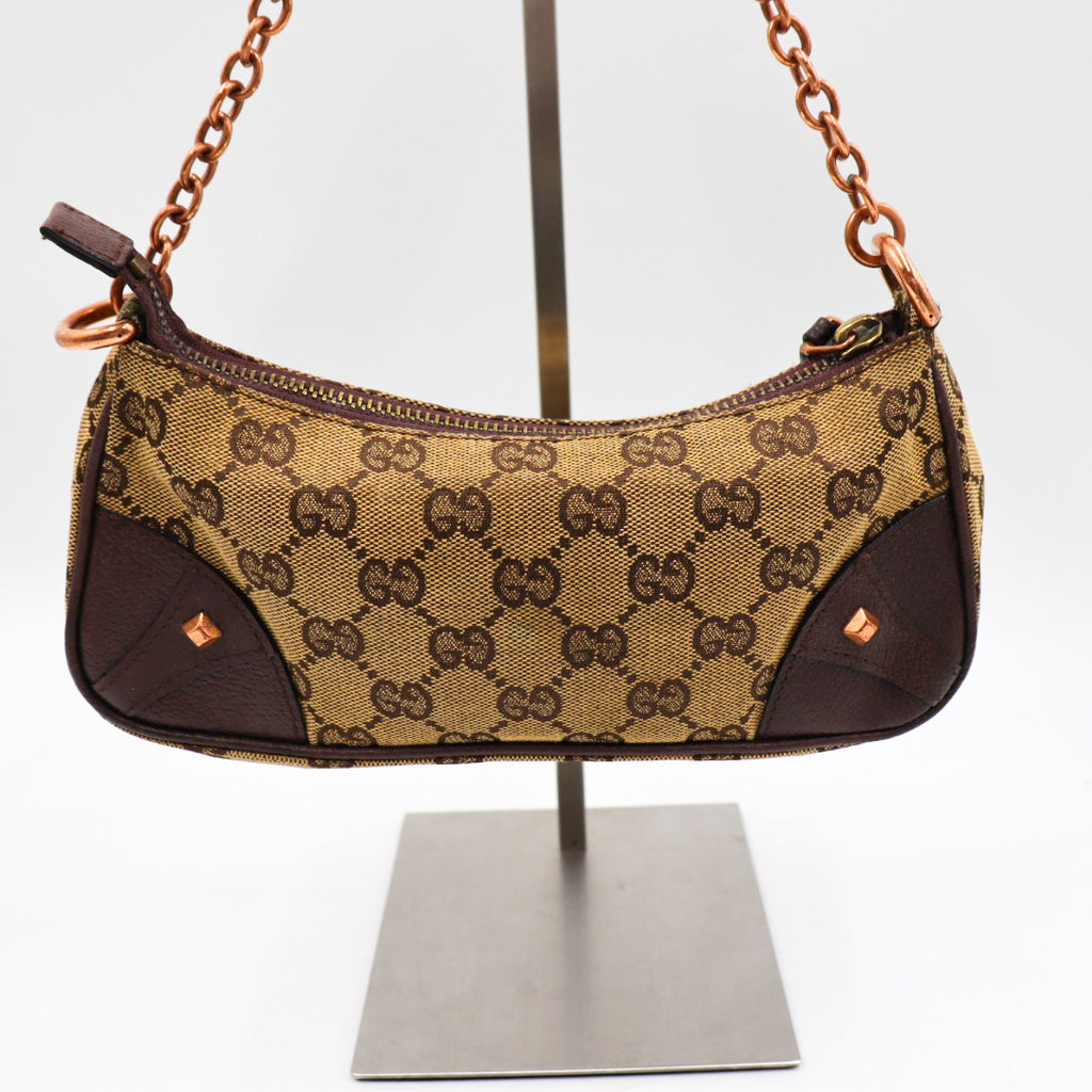 Gucci Pochette Nailhead Monogramm