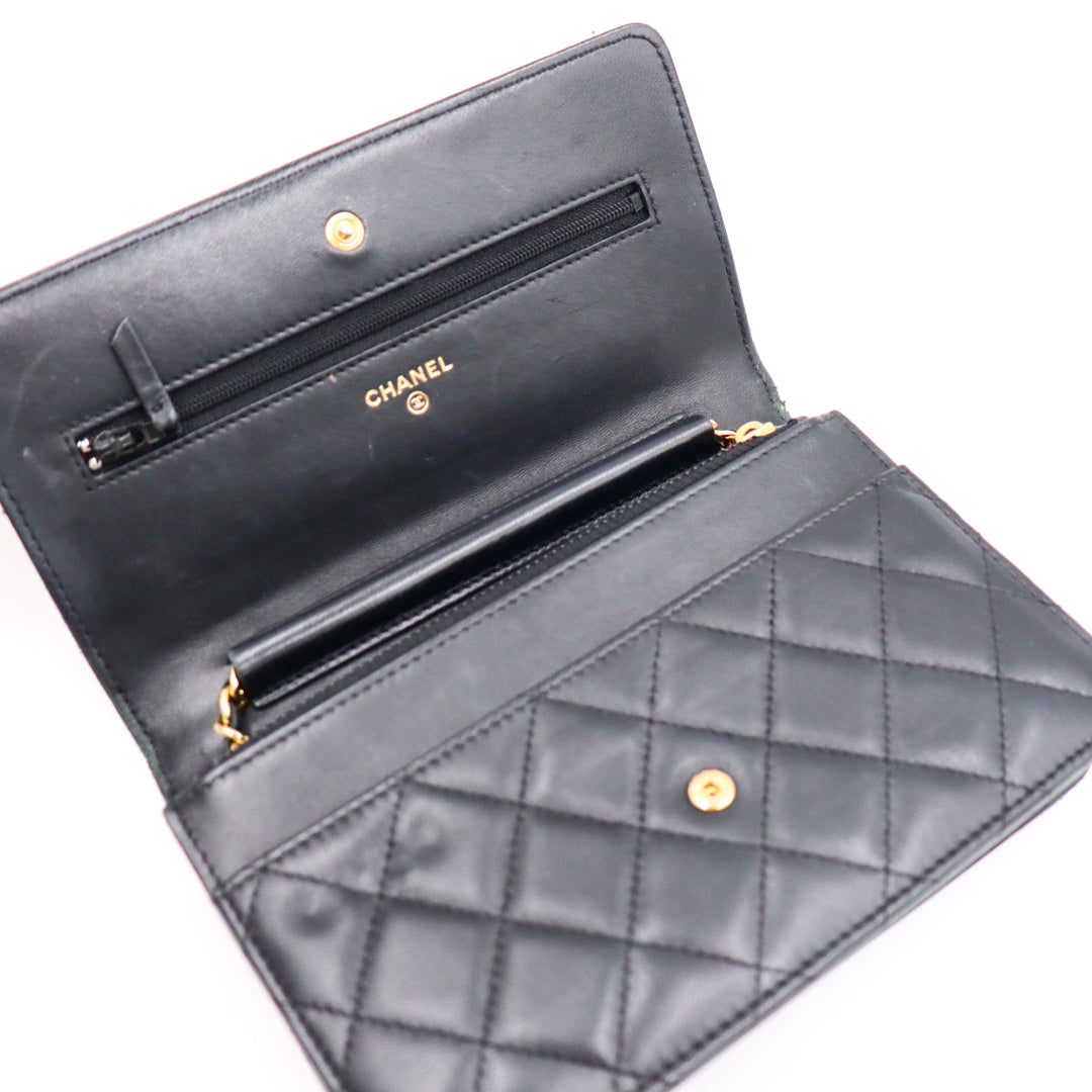 Chanel Matelasse Wallet on Chain