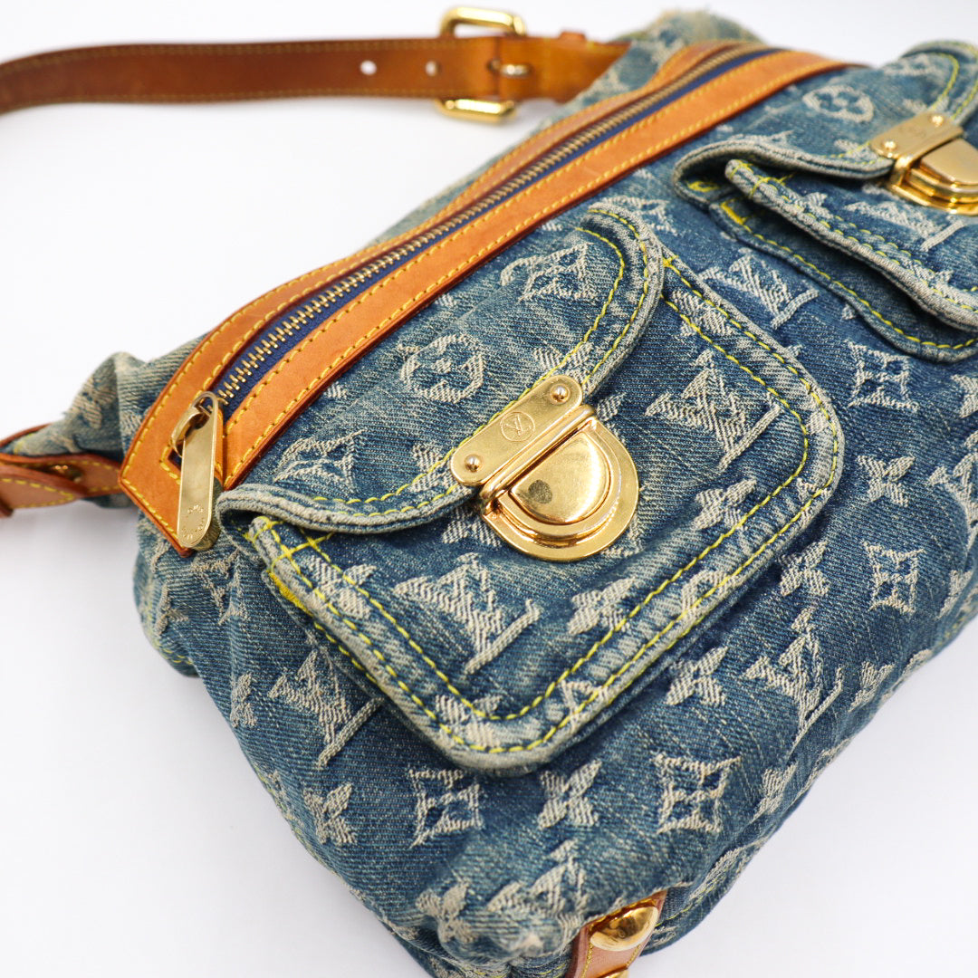 Louis Vuitton Buggy Denim Monogramm