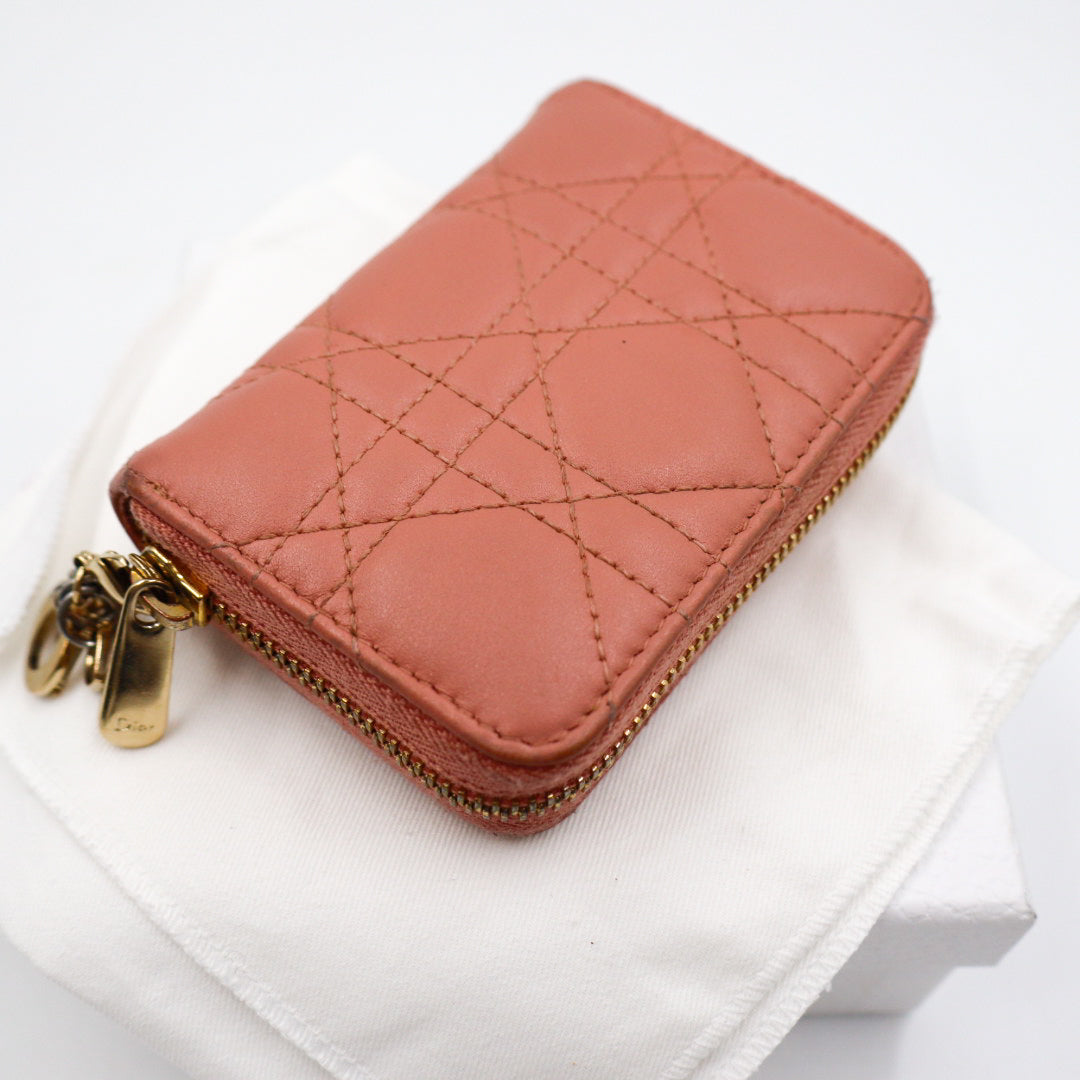 Christian Dior Cannage Wallet