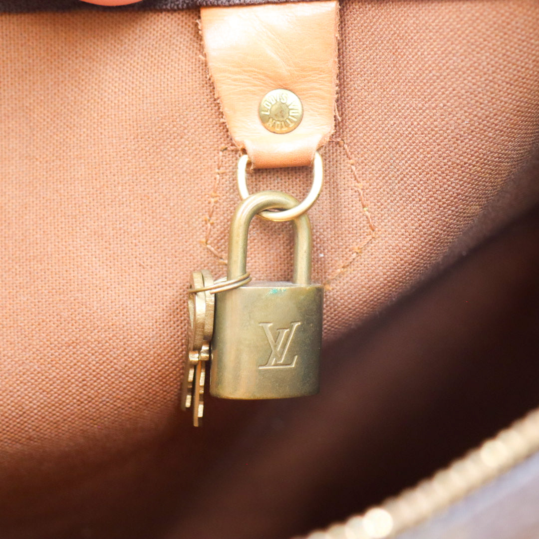 Louis Vuitton Speedy 35 Monogramm