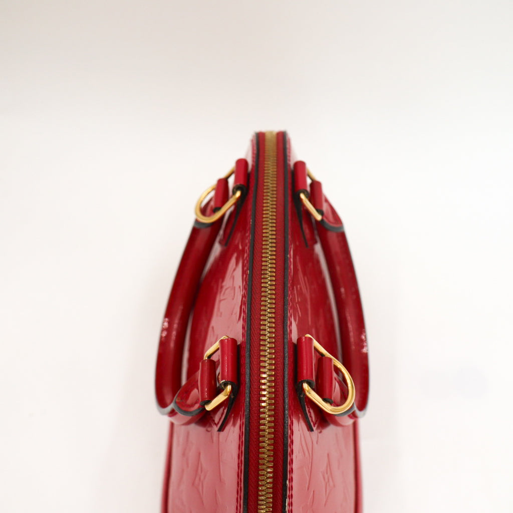 Louis Vuitton Alma BB Rot Vernis