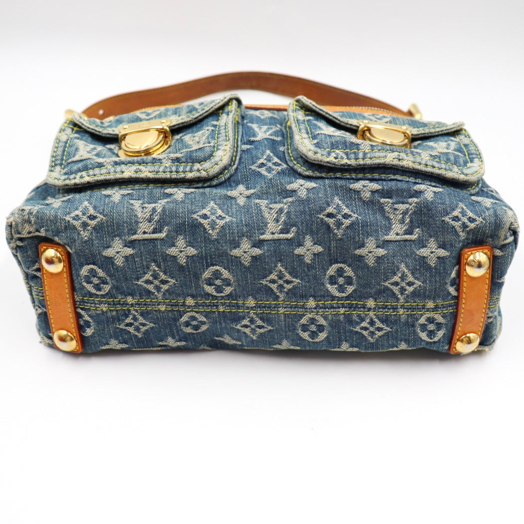 Louis Vuitton Buggy Denim Monogramm