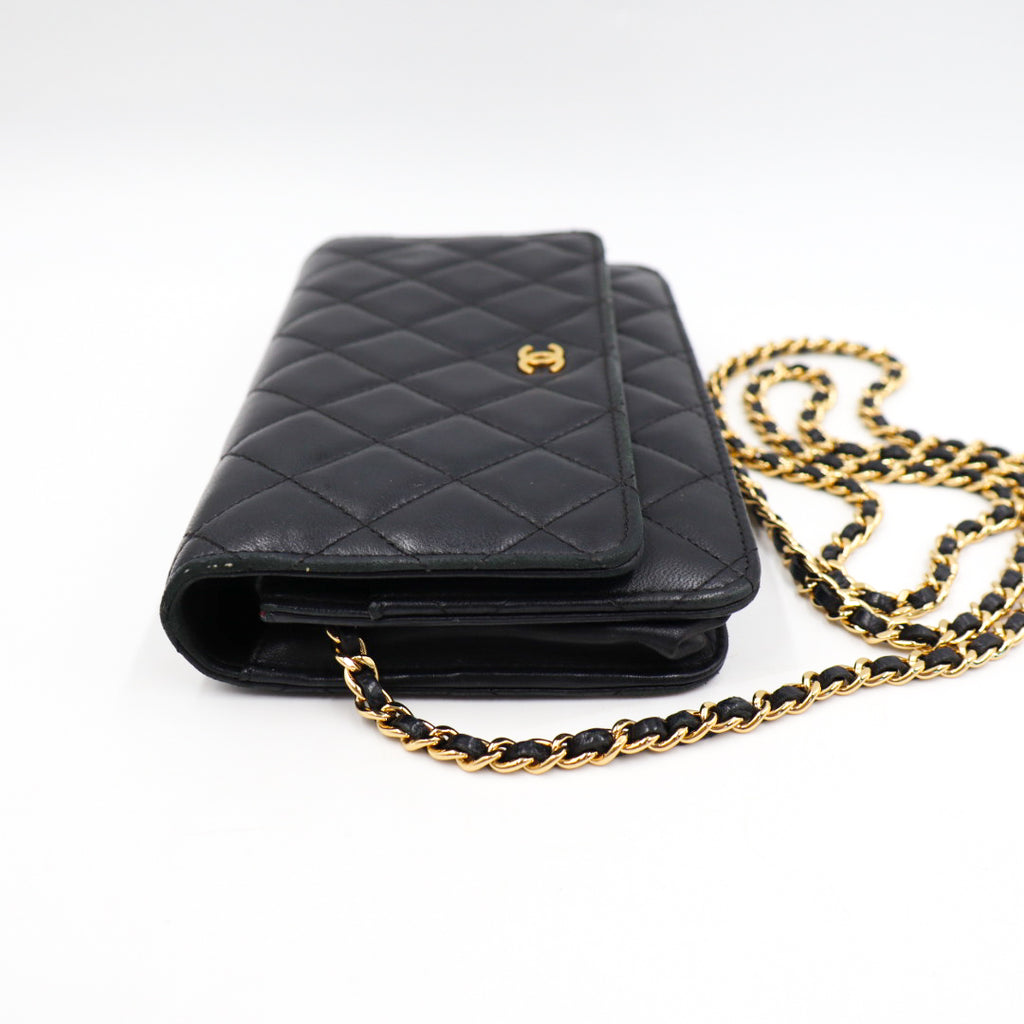 Chanel Matelasse Wallet on Chain