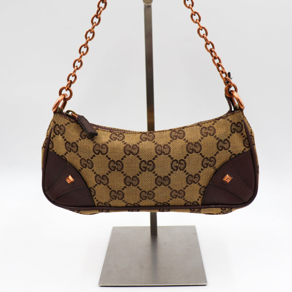 Gucci Pochette Nailhead Monogramm