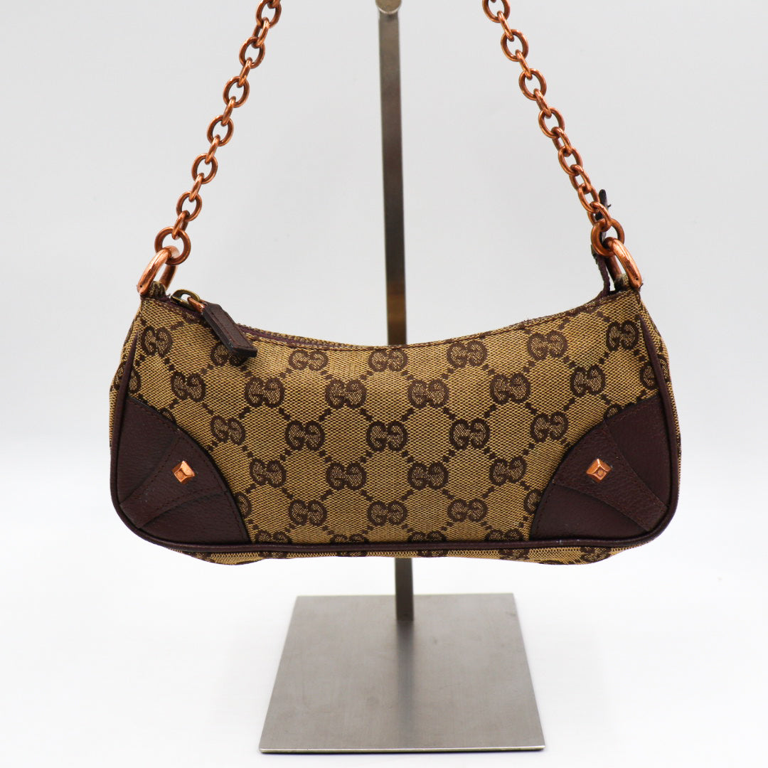 Gucci Pochette Nailhead Monogramm
