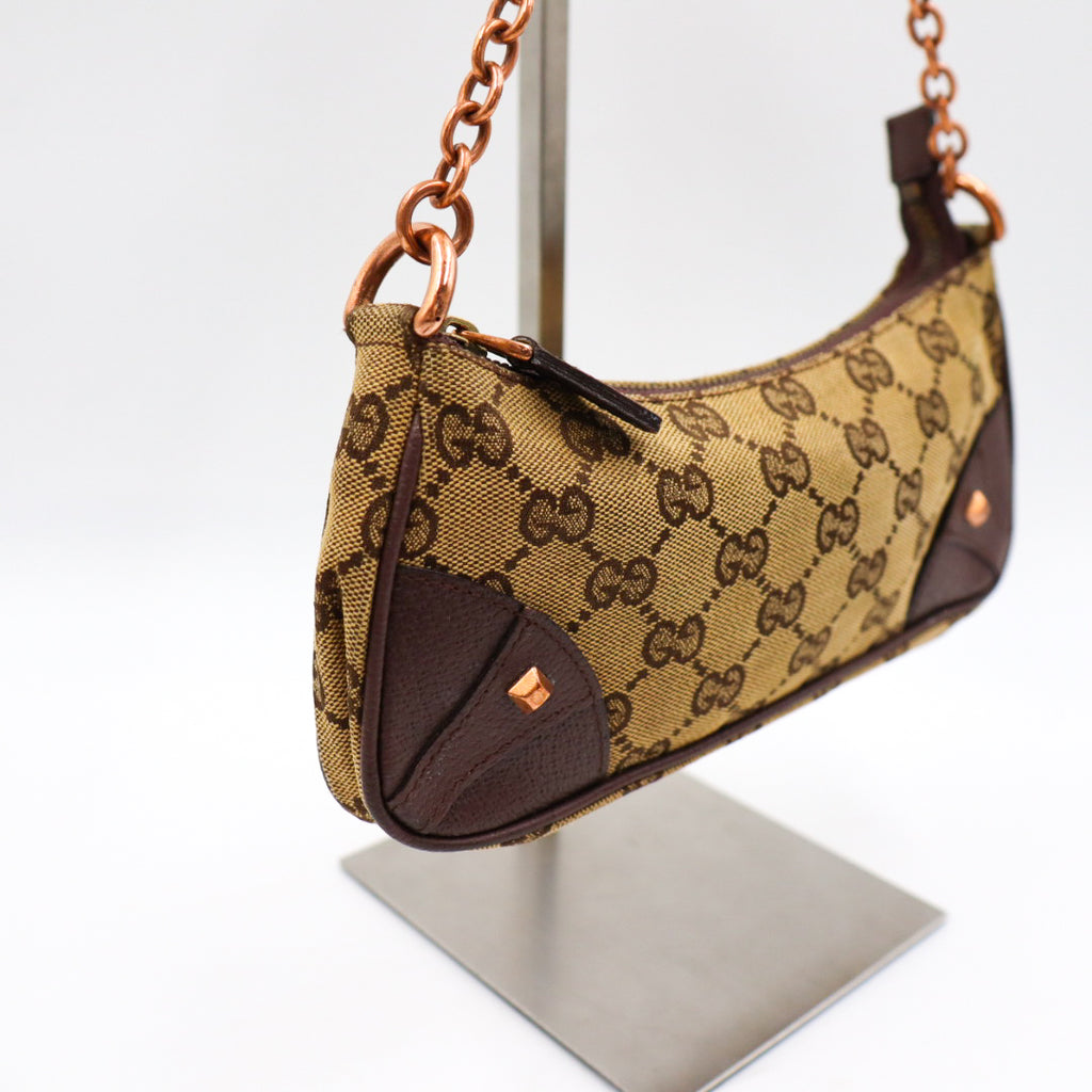 Gucci Pochette Nailhead Monogramm