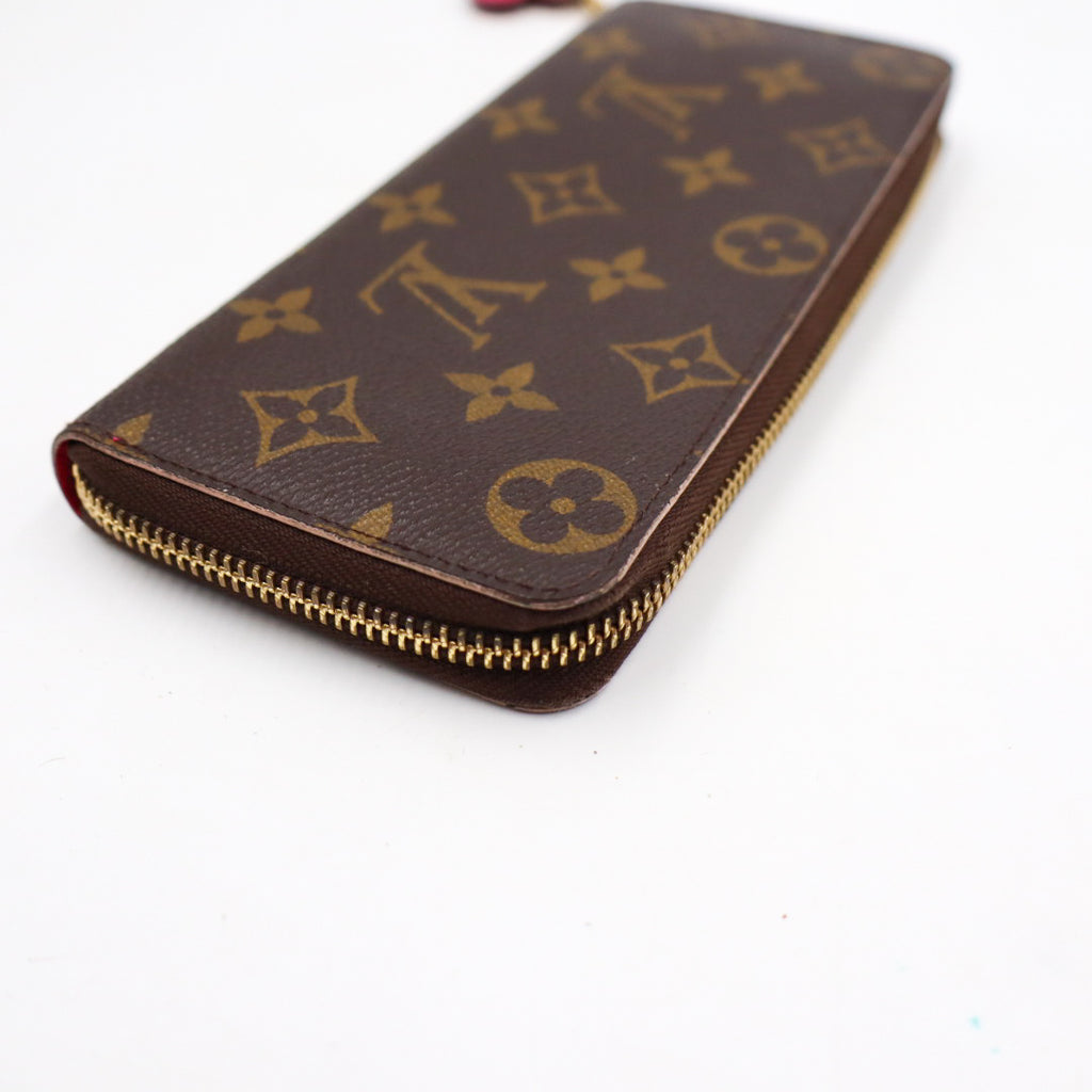 Louis Vuitton Clemence Flower Charm Wallet