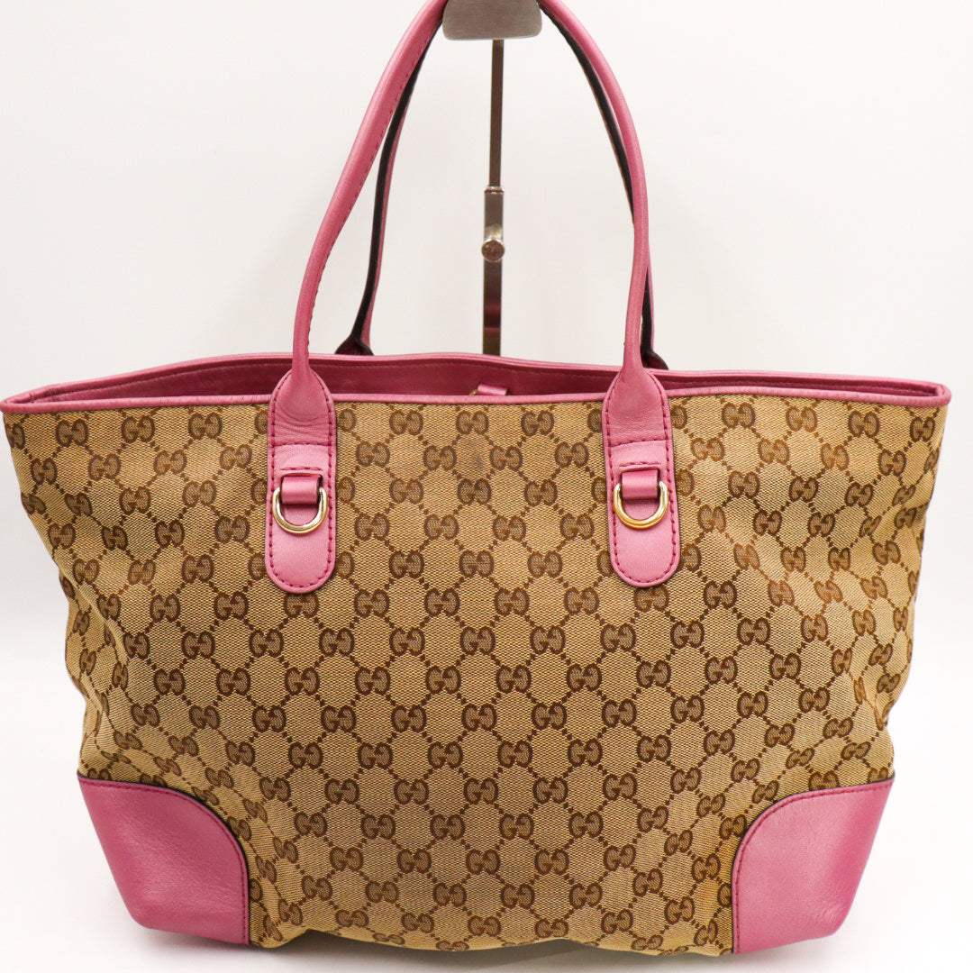 Gucci Heart Bit Tote Bag Monogramm