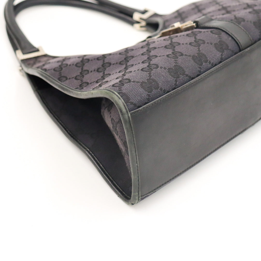 Gucci Jackie Monogramm Schwarz