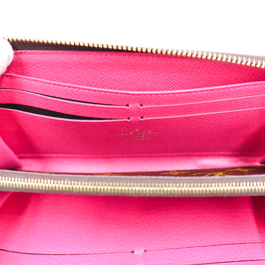 Louis Vuitton Clemence Flower Charm Wallet