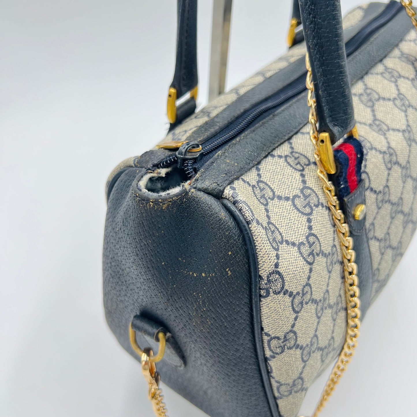 Gucci Mini Boston Sherry Line - 256