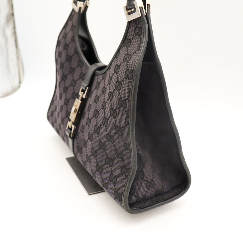 Gucci Jackie Monogramm Schwarz