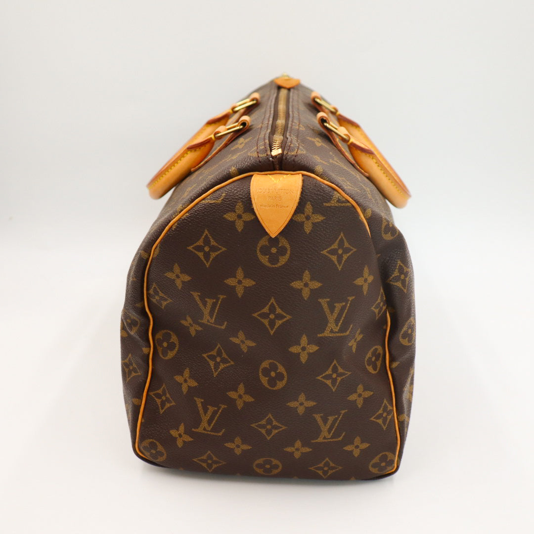 Louis Vuitton Speedy 35 Monogramm