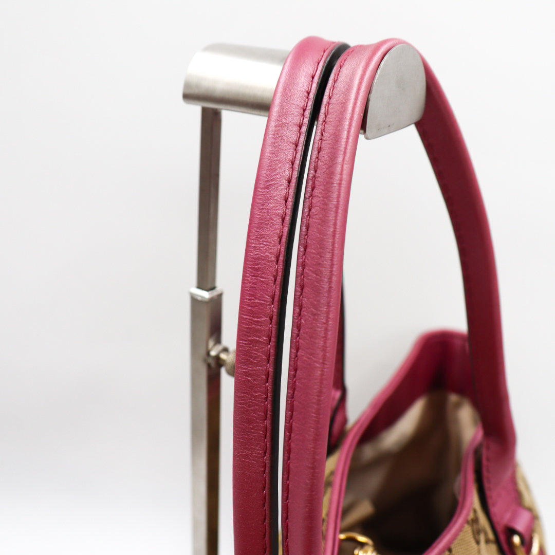 Gucci Heart Bit Tote Bag Monogramm