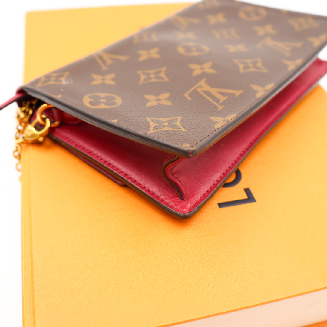 Louis Vuitton Portefeuille Flore Wallet on Chain