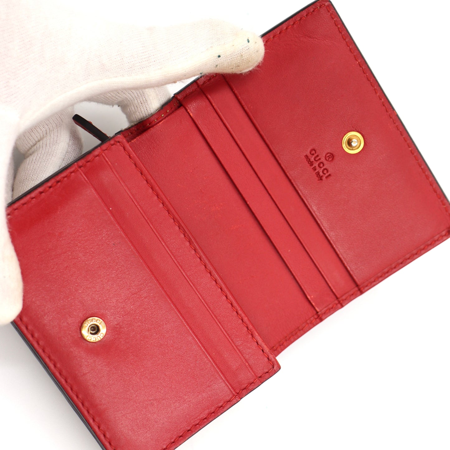 Gucci Bi-Fold GG Cherry Wallet - 522