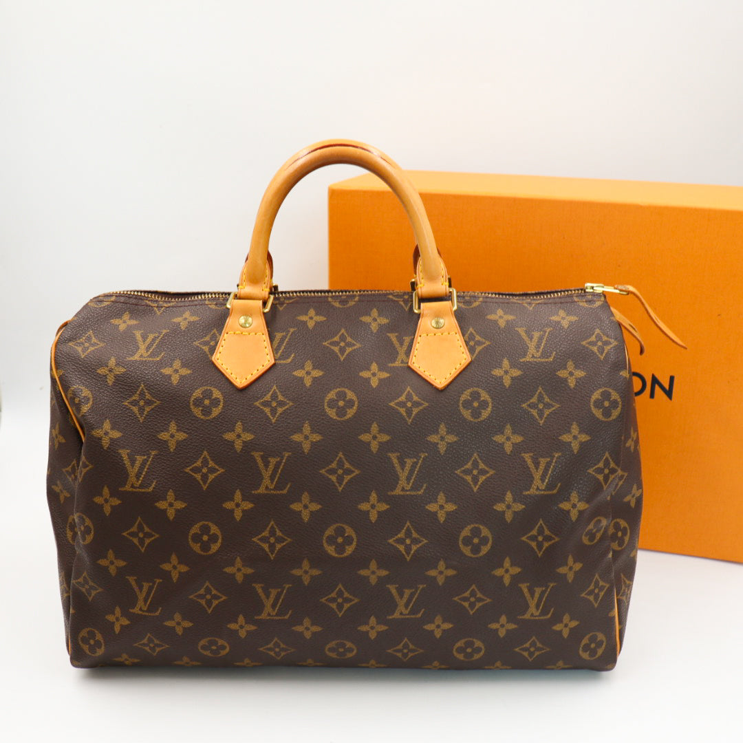 Louis Vuitton Speedy 35 Monogramm