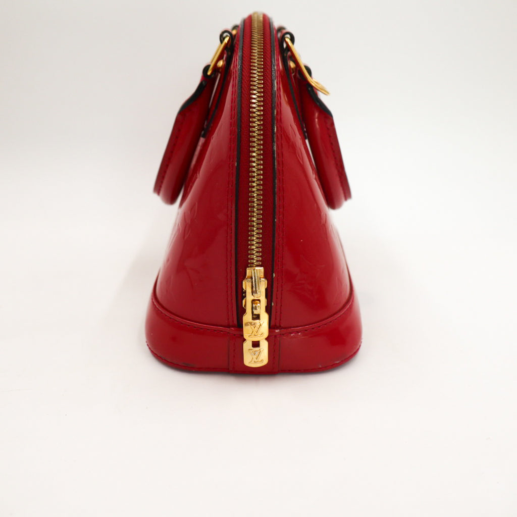 Louis Vuitton Alma BB Rot Vernis