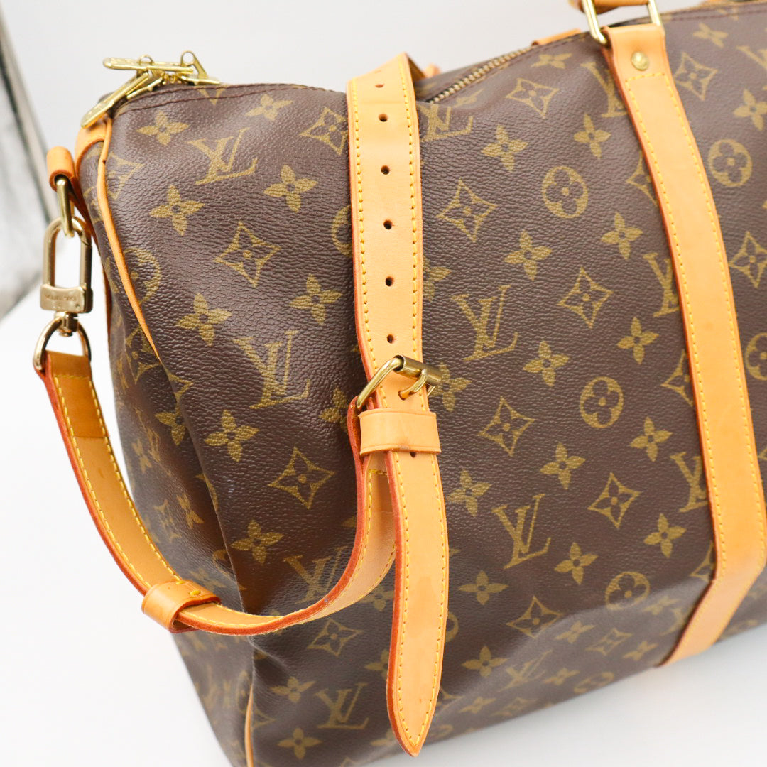 Louis Vuitton Keepall 55 Bandouliere Monogramm