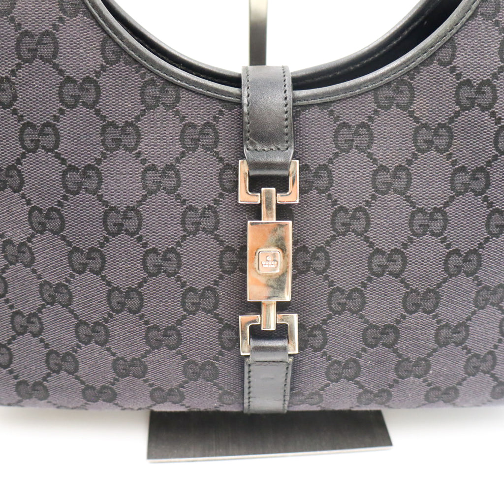 Gucci Jackie Monogramm Schwarz