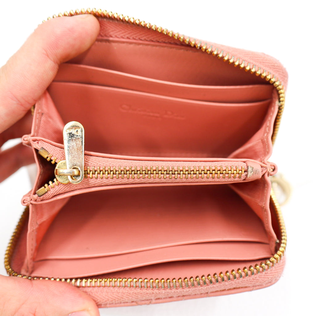 Christian Dior Cannage Wallet