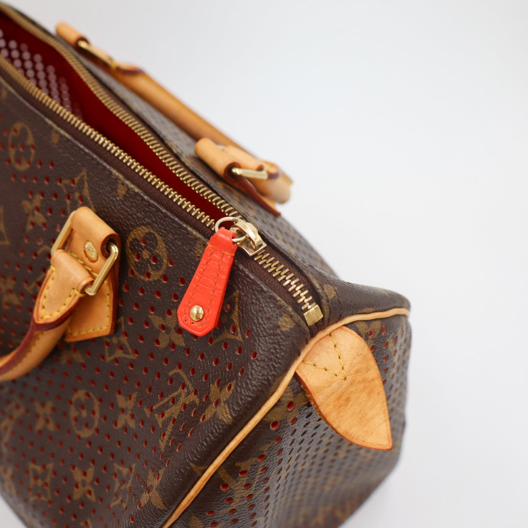 Louis Vuitton Speedy 30 Perforiert