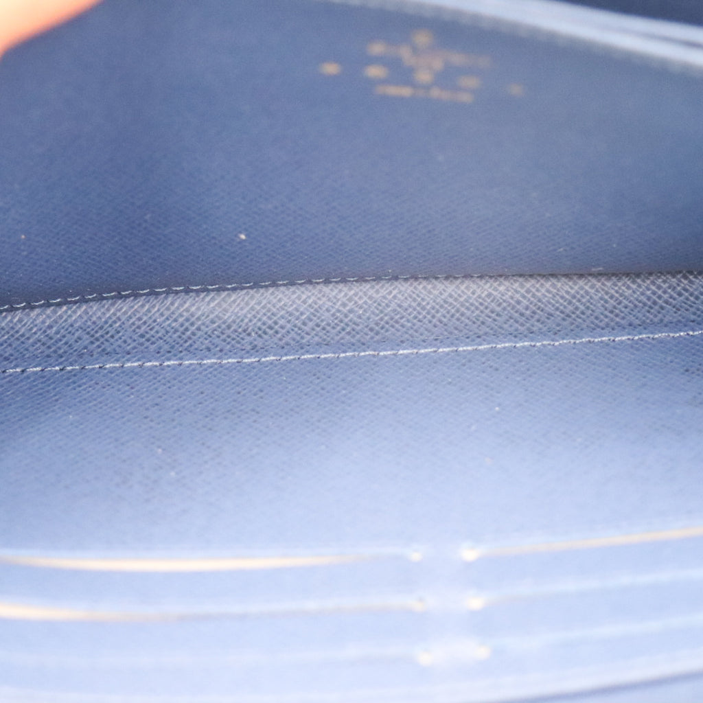 Louis Vuitton Denim Zippy Monogramm