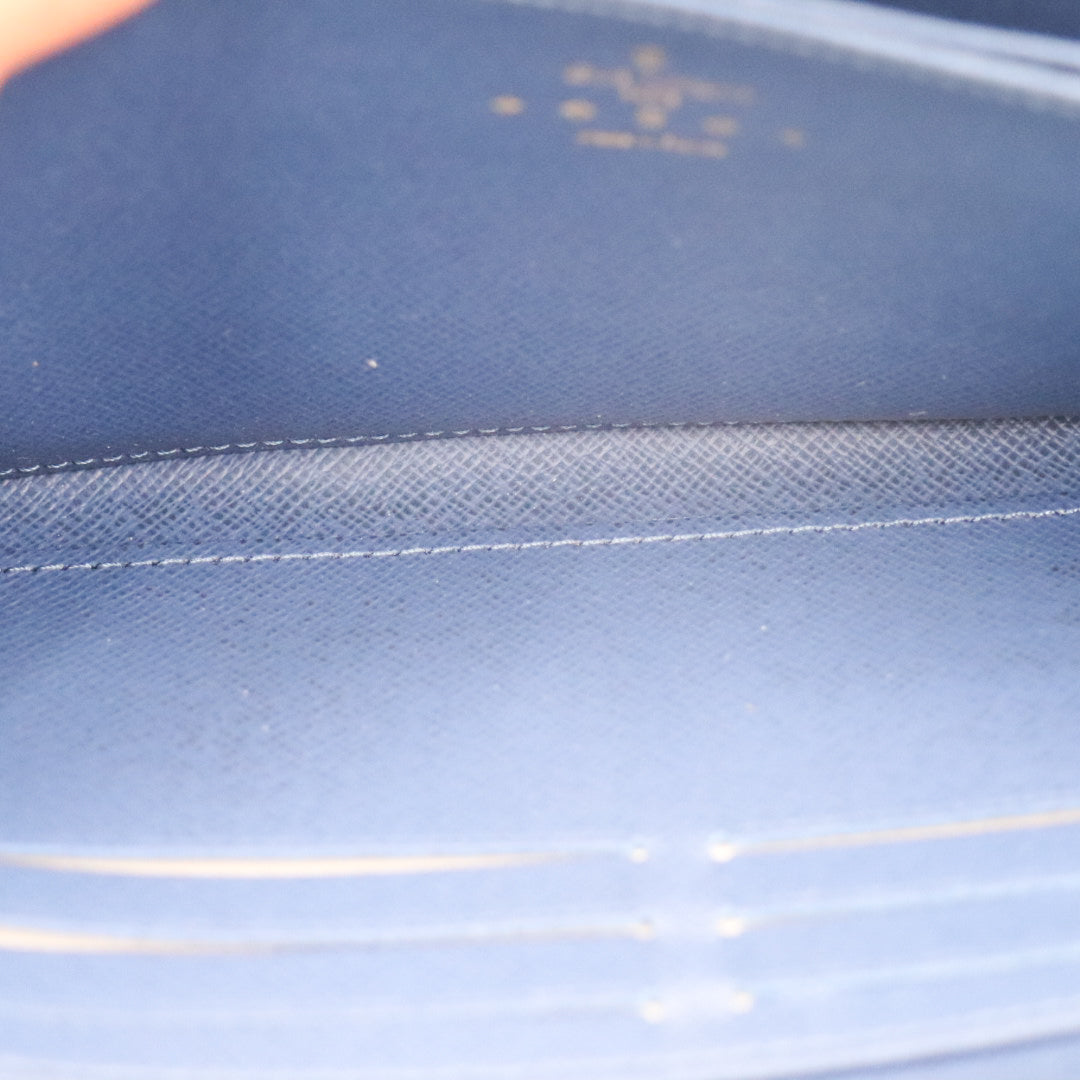 Louis Vuitton Denim Zippy Monogramm