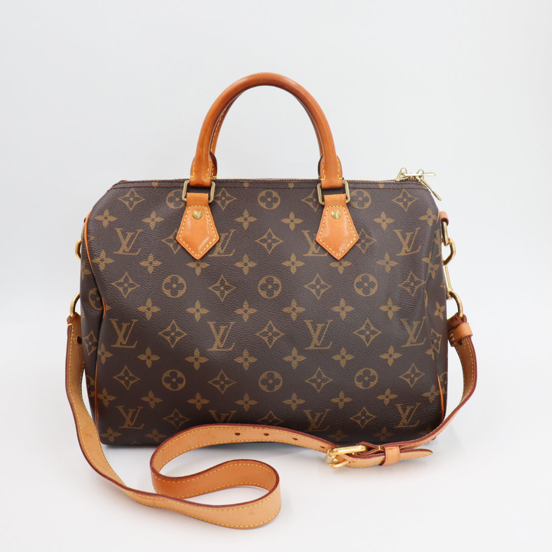 Louis Vuitton Speedy 30 Bandouliere Monogramm