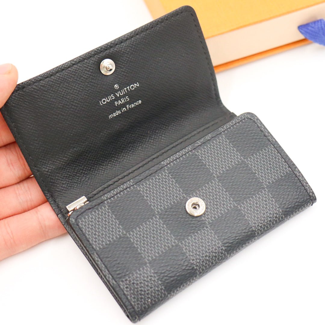 Louis Vuitton Schlüsseletui Damier Graphit