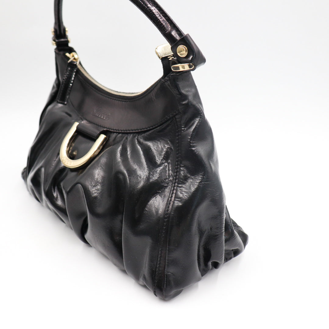 Gucci GG D-Ring Schwarz
