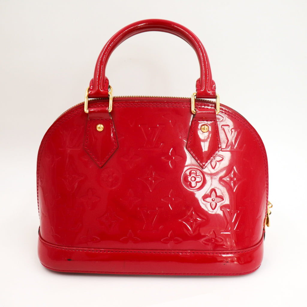 Louis Vuitton Alma BB Rot Vernis
