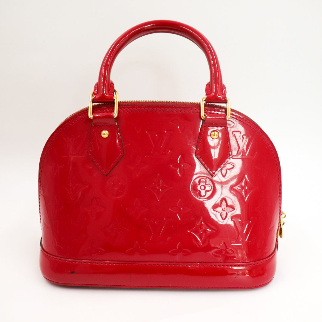 Louis Vuitton Alma BB Rot Vernis