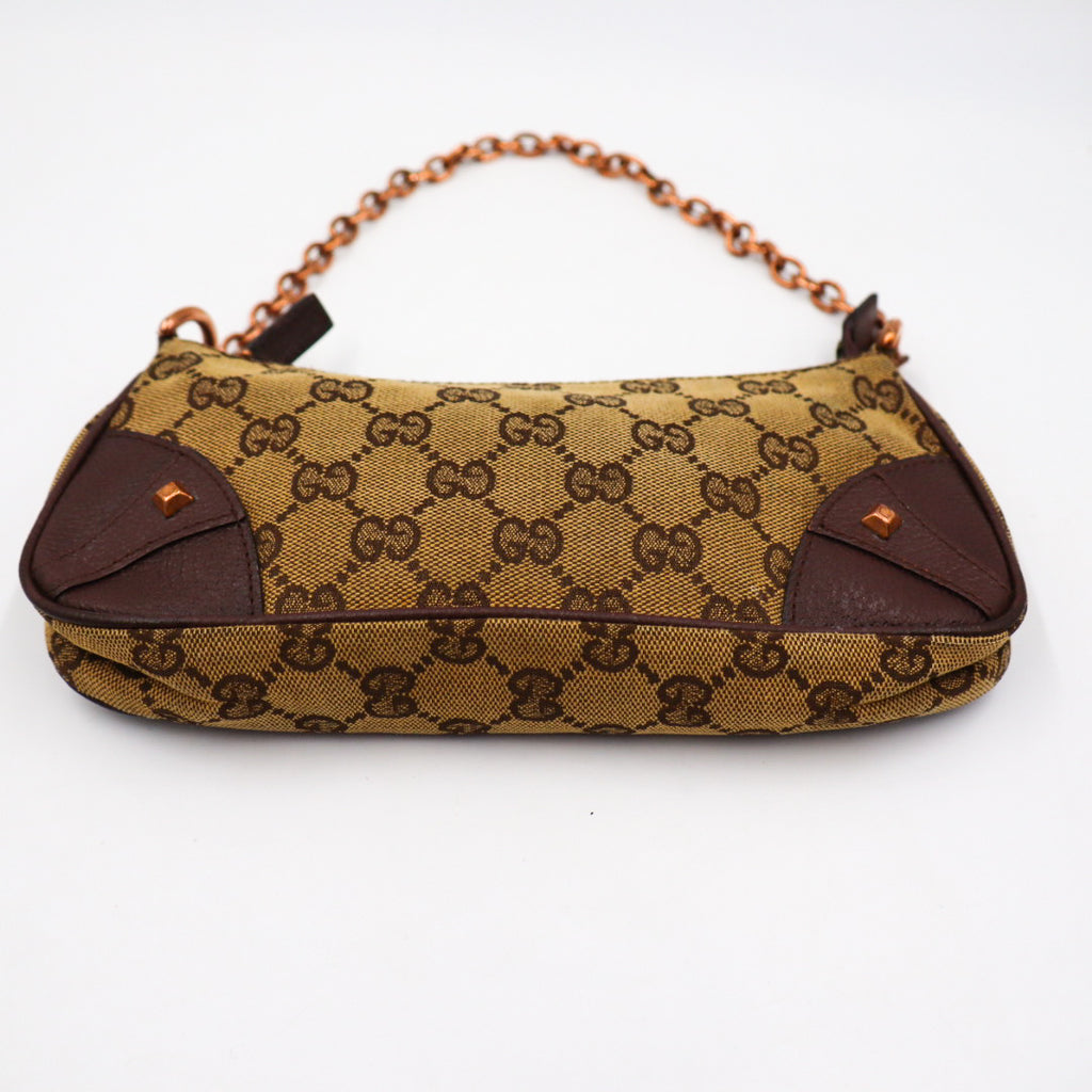 Gucci Pochette Nailhead Monogramm