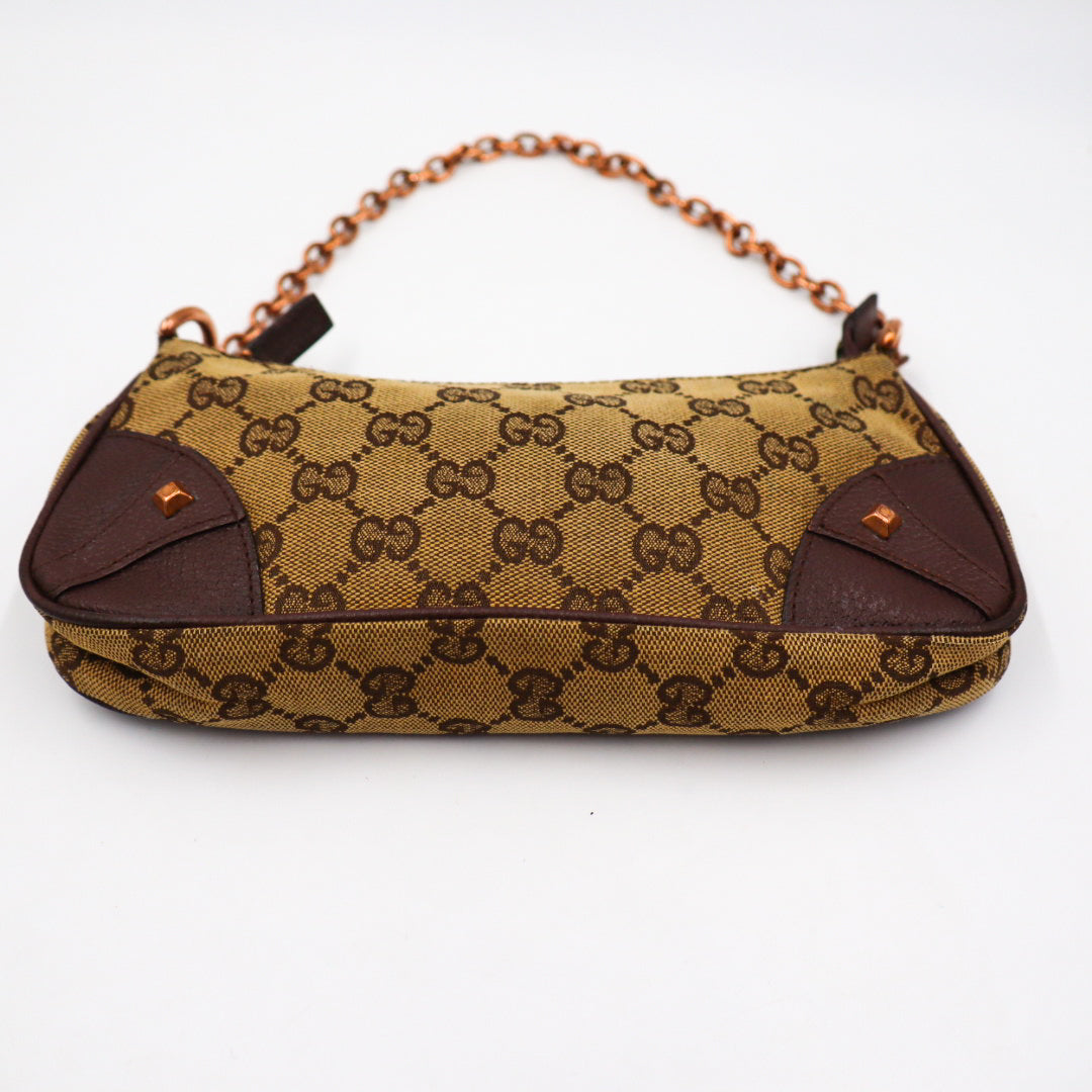 Gucci Pochette Nailhead Monogramm