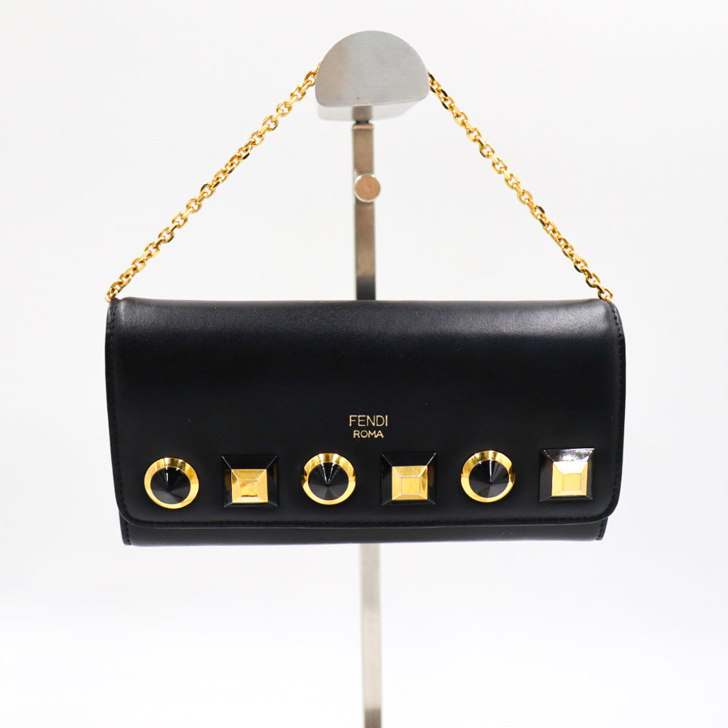 Fendi Leather Wallet on Chain