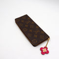 Louis Vuitton Clemence Flower Charm Wallet