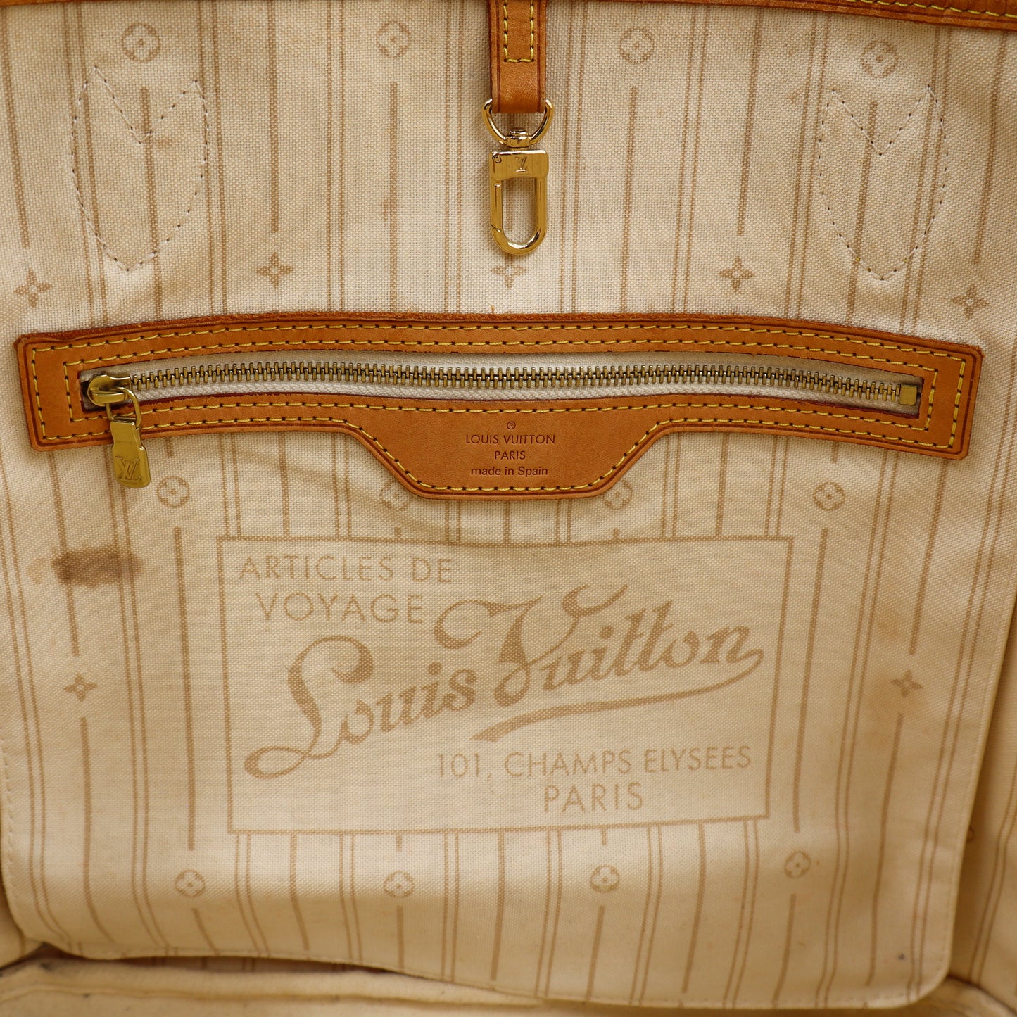 Louis Vuitton Neverfull Azur MM - 646