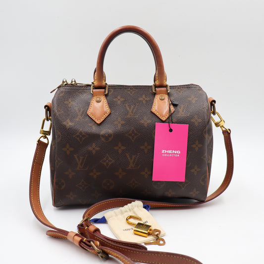 Louis Vuitton Speedy 25 Bandouliere Monogram -1022