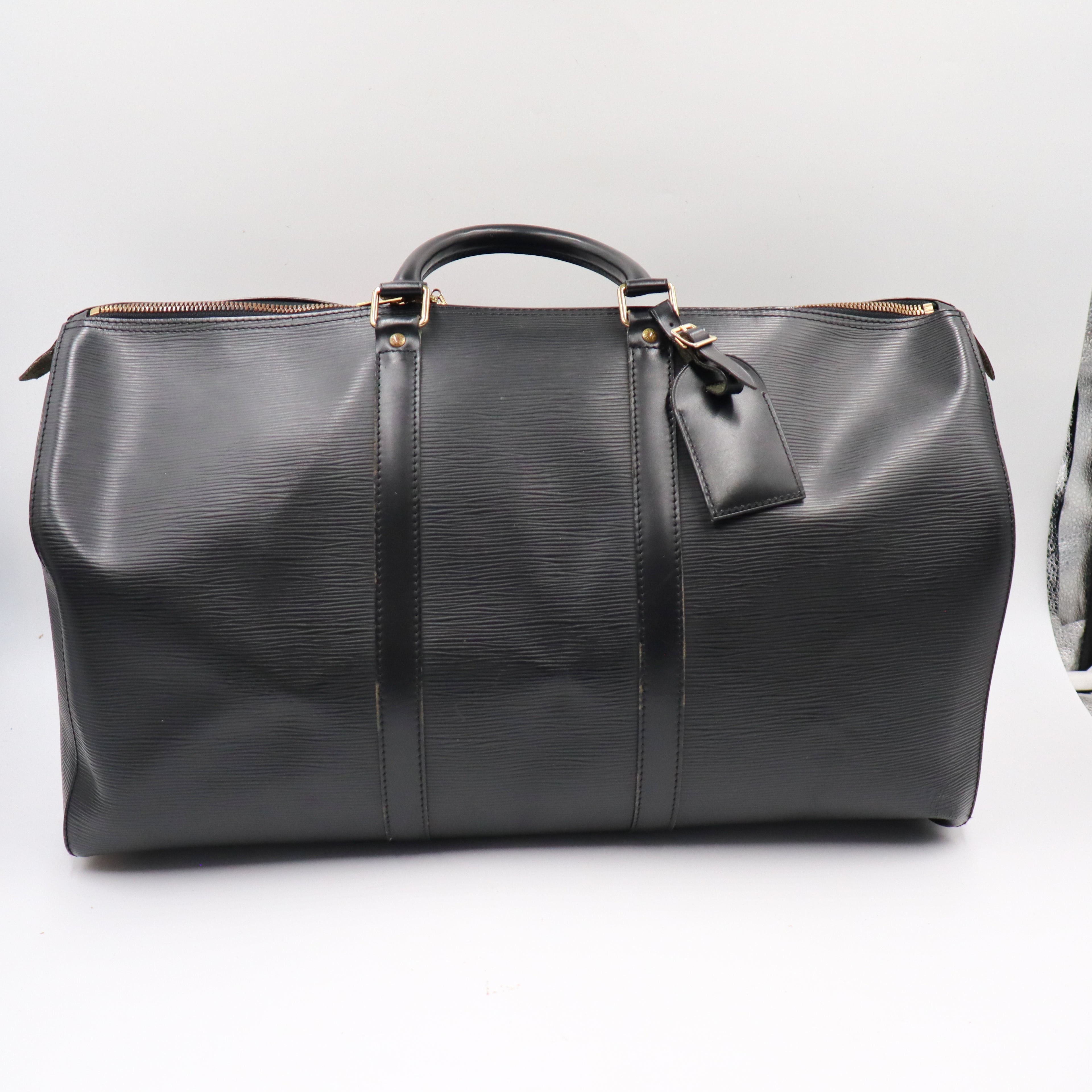 Louis Vuitton Keepall 55 Epi Schwarz - 1034