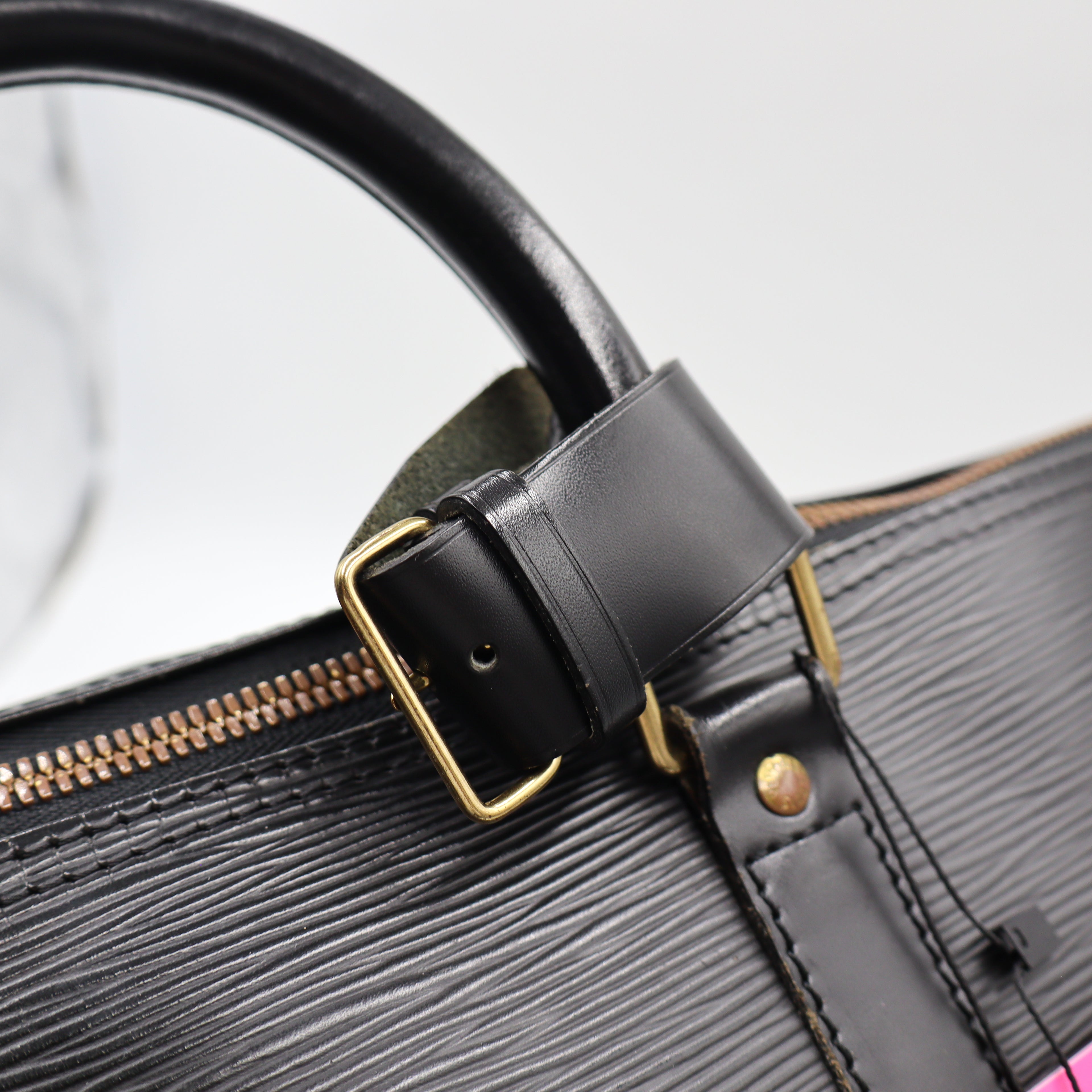 Louis Vuitton Keepall 55 Epi Schwarz - 1034