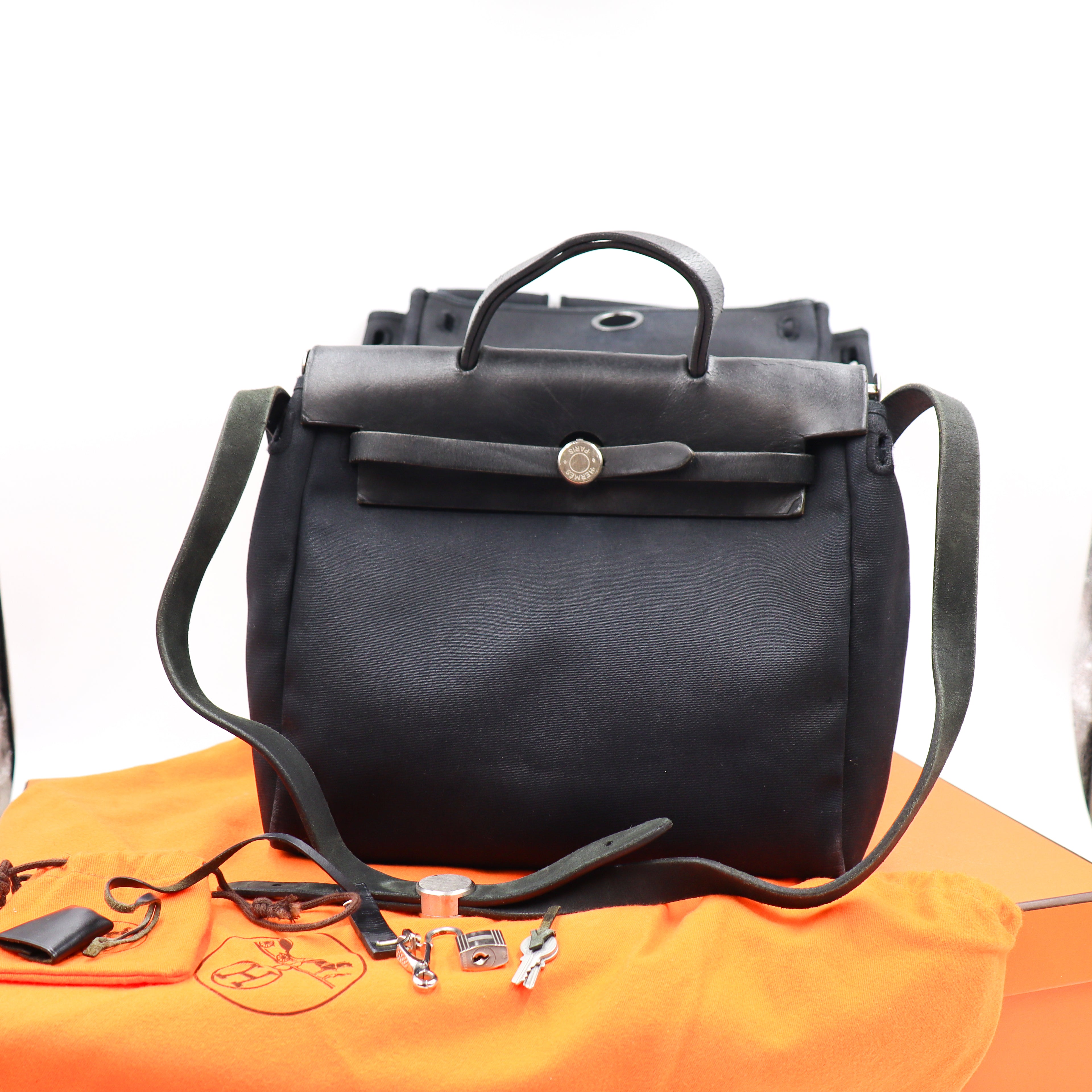 Hermes Herbag Black PM - 1087