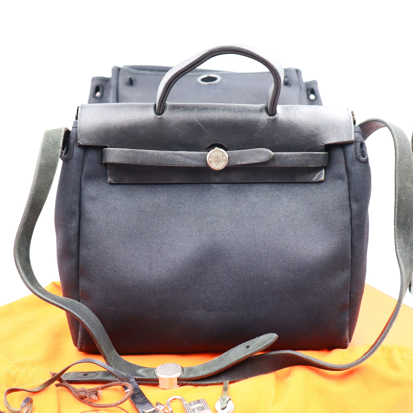 Hermes Herbag Black PM - 1087